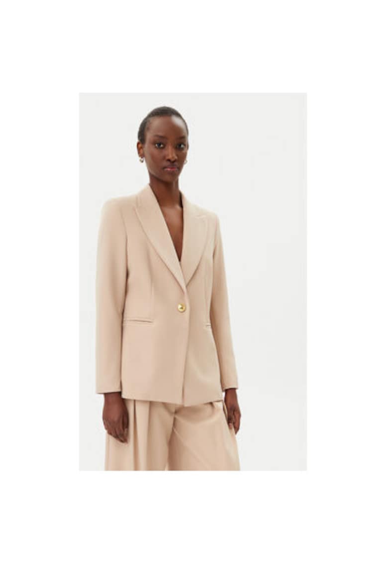 Sacou dama  25EB187/M27/43PG - Poliester - Bej