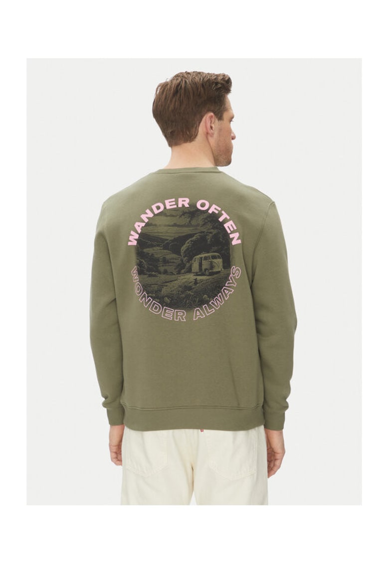 Bluza barbati HARM0058251 - Bumbac/Poliester - Kaki - Kaki