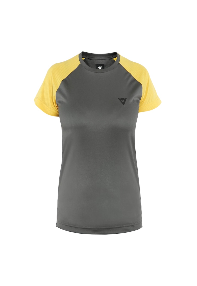 Tricou ciclism dama HG Ramla SS Gri/Galben - Gri