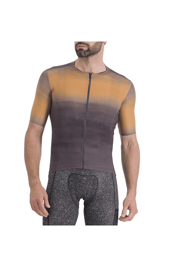 Tricou ciclism barbati Sky Rider Supergiara Maro/Mov