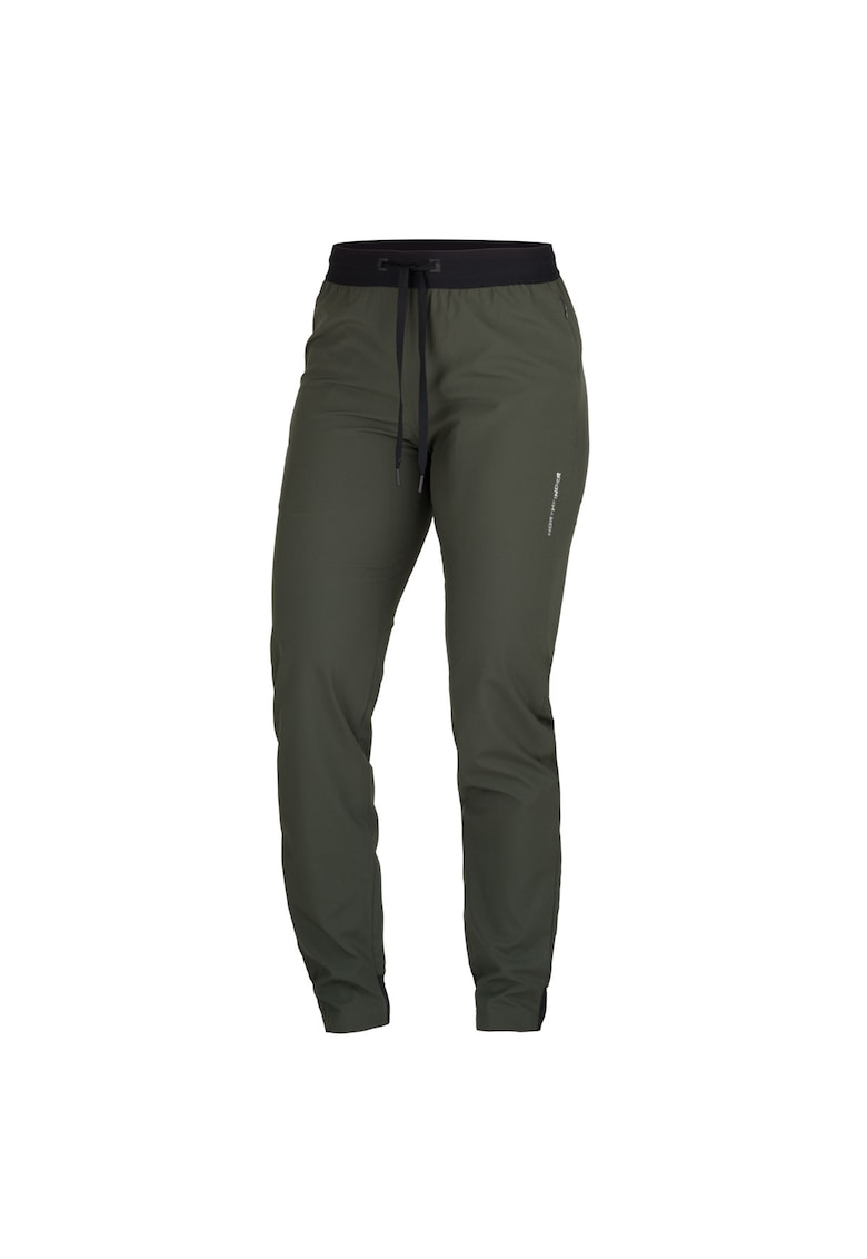 Pantaloni elastici de drumetie pentru femei Tracie - Verde inchis