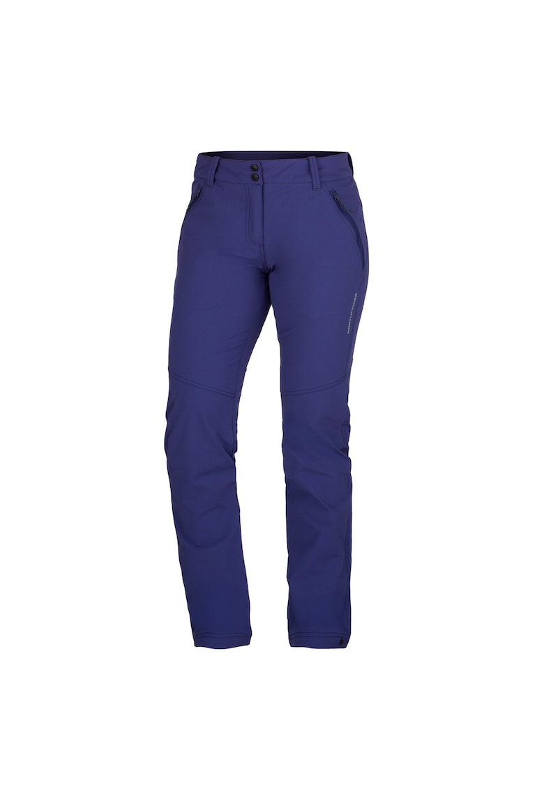 Pantaloni elastici de trekking pentru femei Tana - Mov