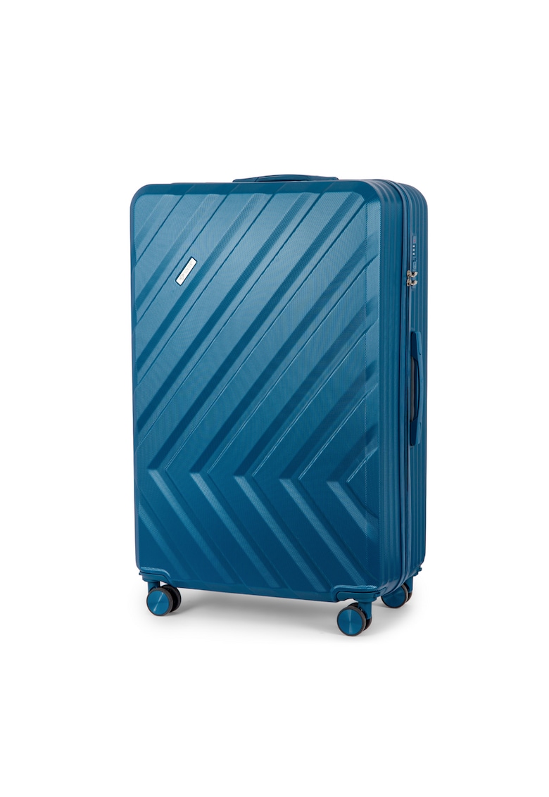 Troler mediu M dur din ABS KYOTO 1071 BLUE 24'