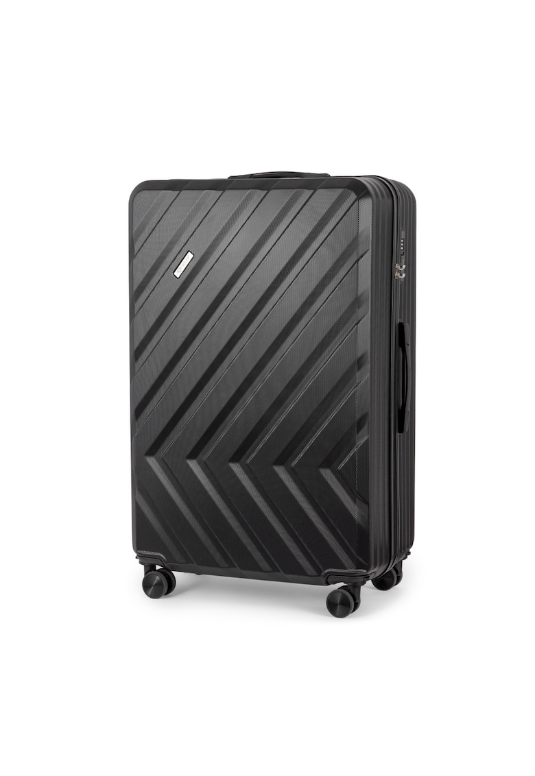 Troler mediu M dur din ABS KYOTO 1071 BLACK 24'