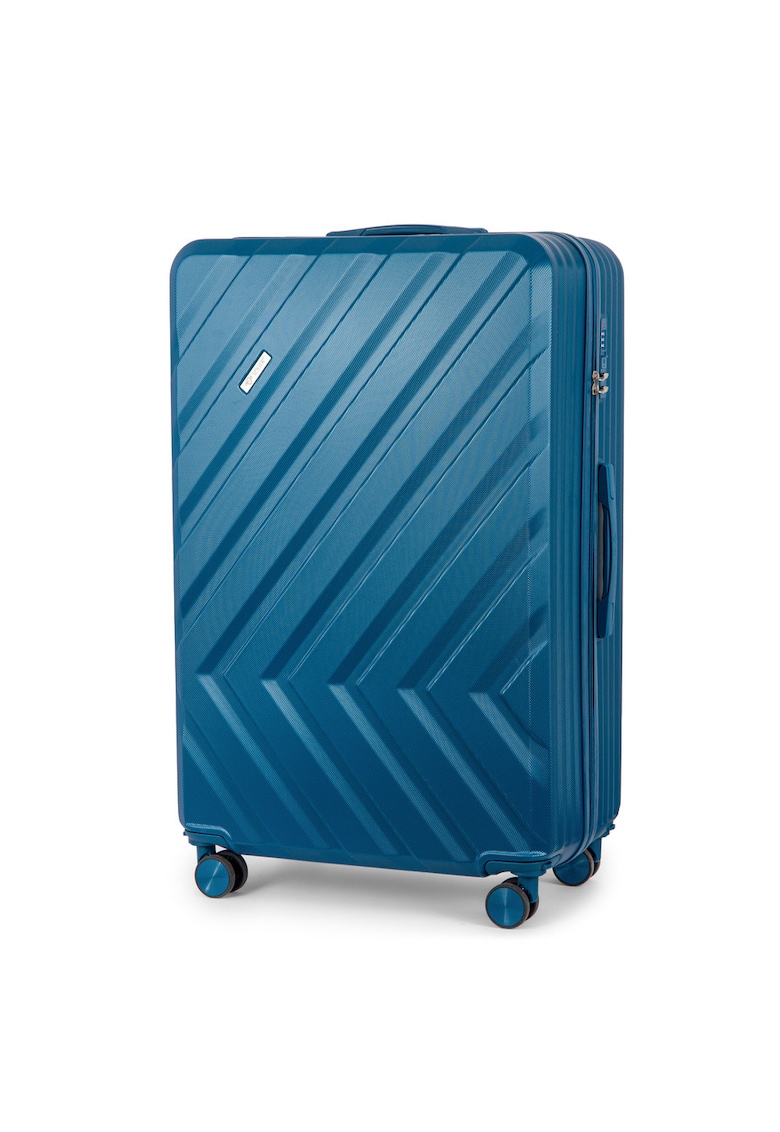 Valiza de calatorie mare XL dura KYOTO 1071 BLUE 28' Valiza de calatorie mare XL dura KYOTO 1071 BLUE 28'