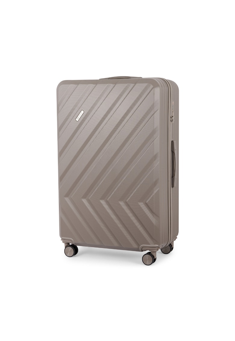 Troler mediu M dur din ABS KYOTO 1071 CHAMPAGNE 24'