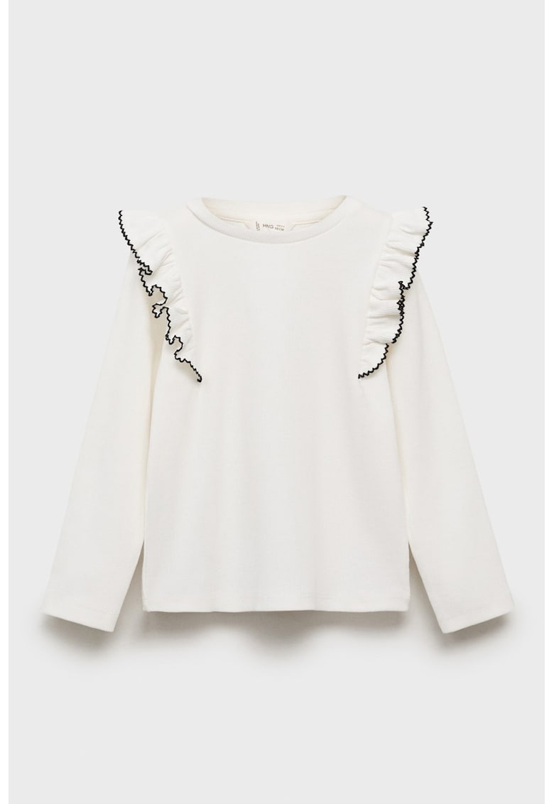 Bluza cu garnituri cu volane