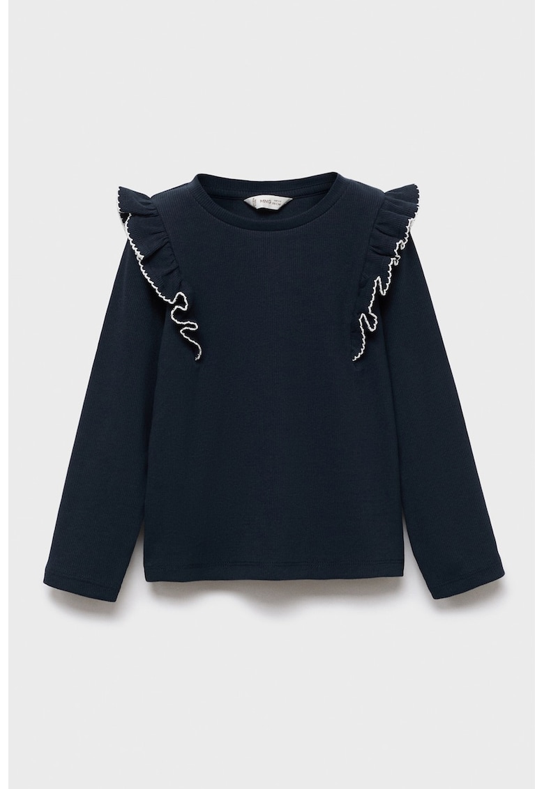 Bluza cu garnituri cu volane