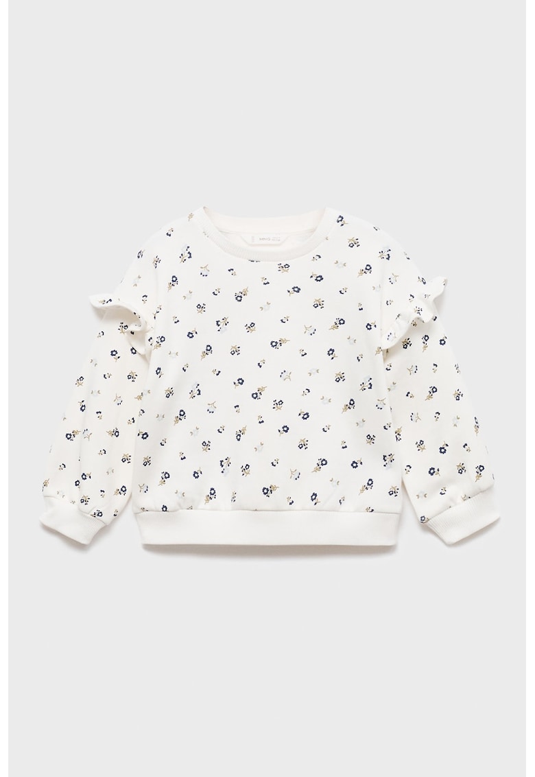 Bluza de trening cu maneci cu volane