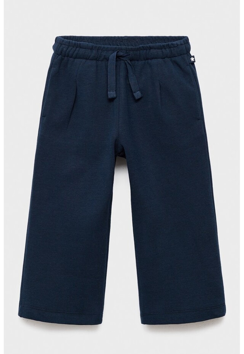 Pantaloni relaxed-fit din bumbac cu talie ajustabila