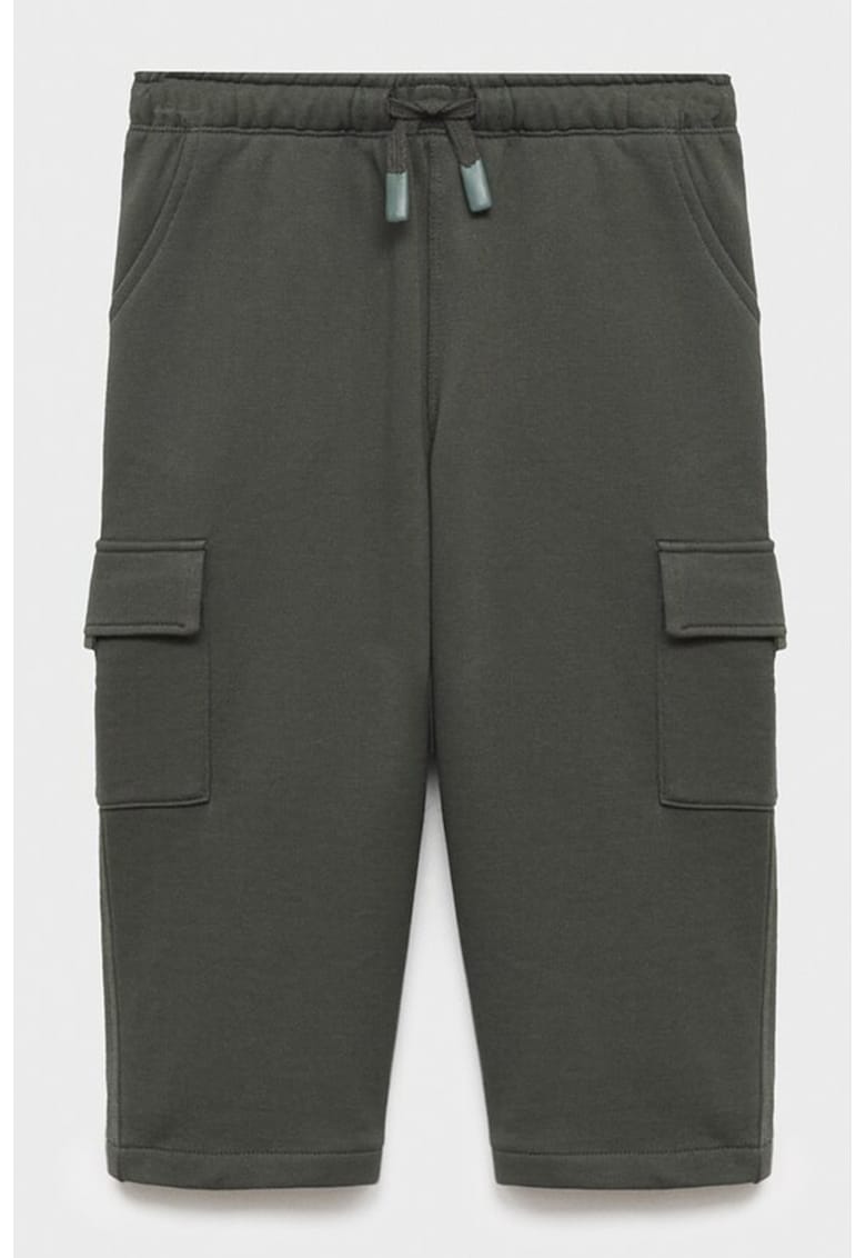 Pantaloni de trening cargo cu snur