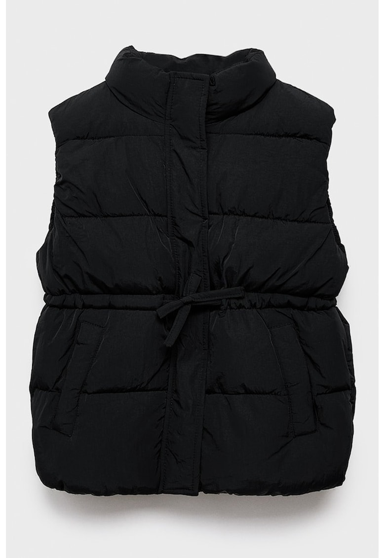 Vesta matlasata cu snur in talie