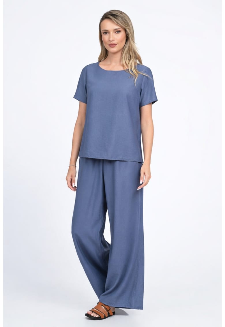 Compleu Dama - Garden Flowers - cu Pictura Realizata Manual V333