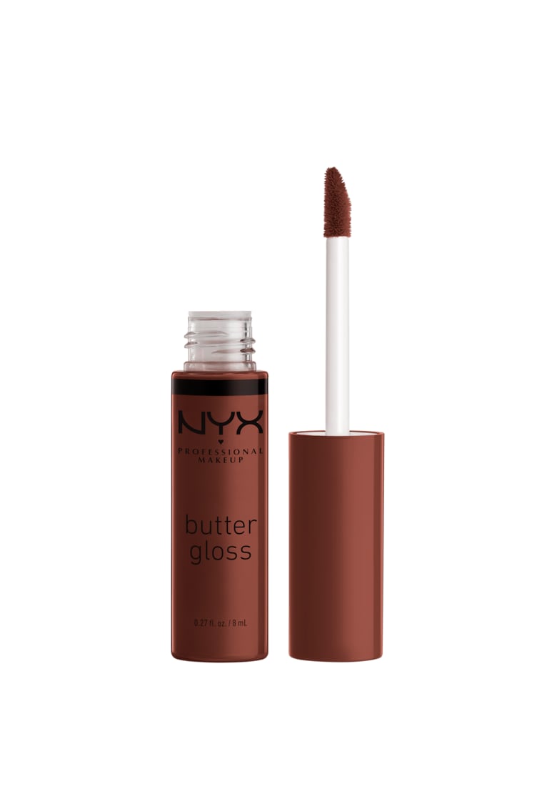 Luciu de buze NYX PM Butter Gloss - 8 ml - Brownie Drip