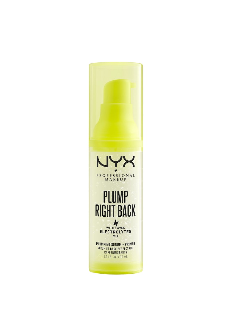Ser și primer pentru ten Plump Right Back Primer + Serum - hidratant - formulat cu electroliti - 30 ml