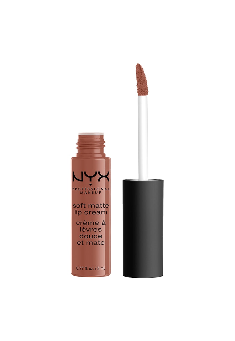 Ruj pentru buze NYX PM Soft Matte Lip Cream - 8 ml - Leon