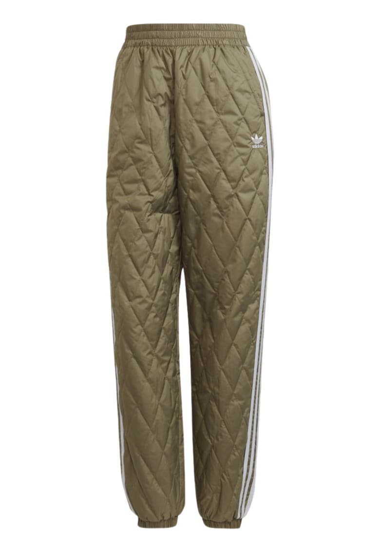 Pantaloni de trening matlasati cu buzunare oblice - Pantaloni de trening matlasati cu buzunare oblice -