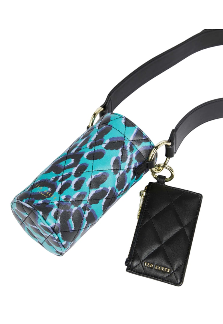 Geanta crossbody pentru sticla cu animal print