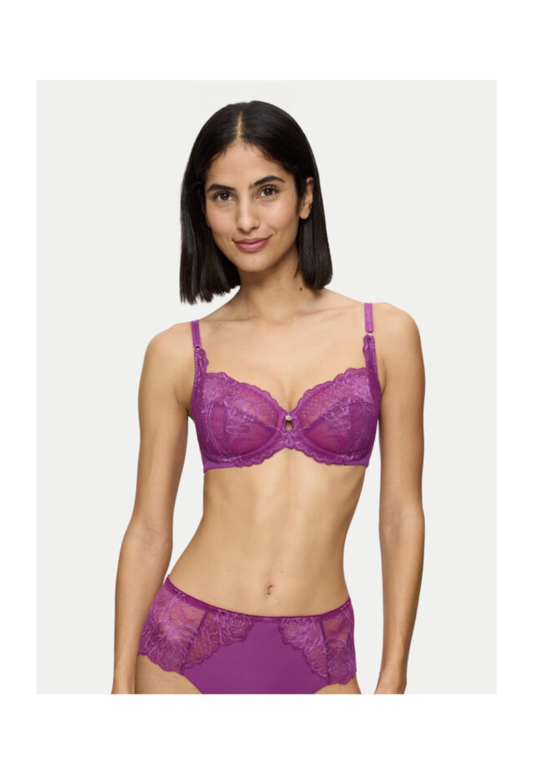 Sutien dama 10209608 - Poliamida/Elastan - Mov - Mov