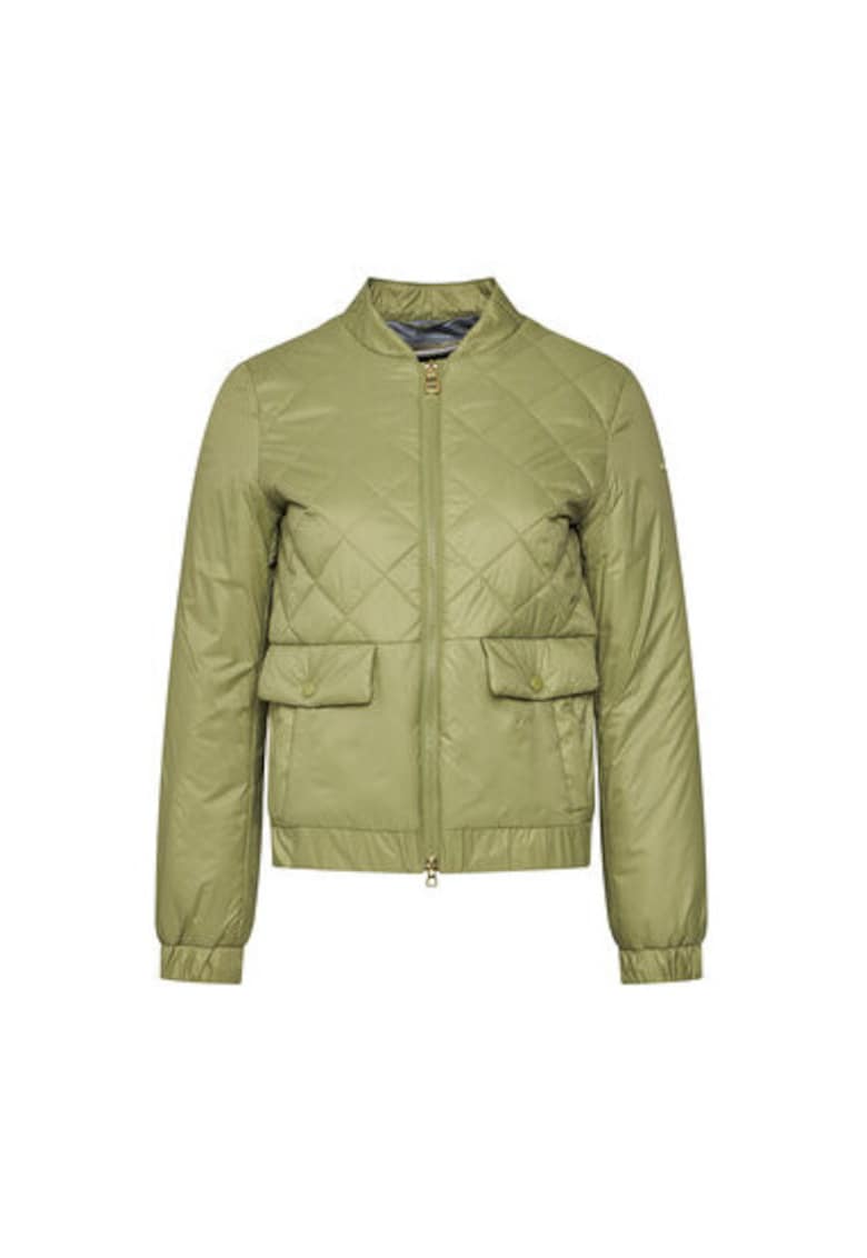 Jacheta dama  W5520F-T3132 - Poliester - Verde