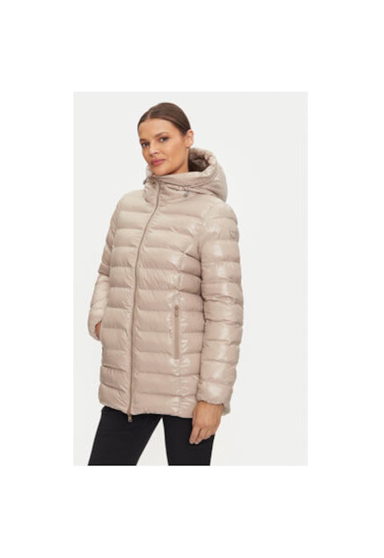 Geaca de iarna dama W4628A-TC191 - Poliester - 50 EU - Bej