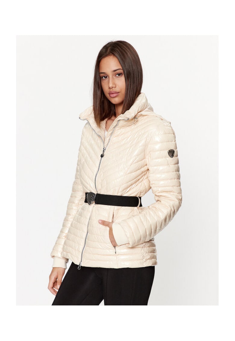 Geaca de iarna dama Emporio Armani - 6RTB12 TNEQZ - Poliamida/Poliuretan - 2XL INTL - Ecru