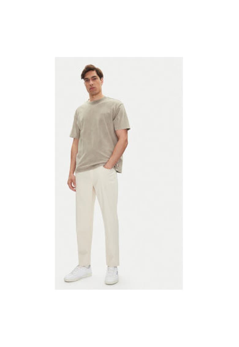 Pantaloni barbati 1016435 - Bumbac - Ecru - Ecru