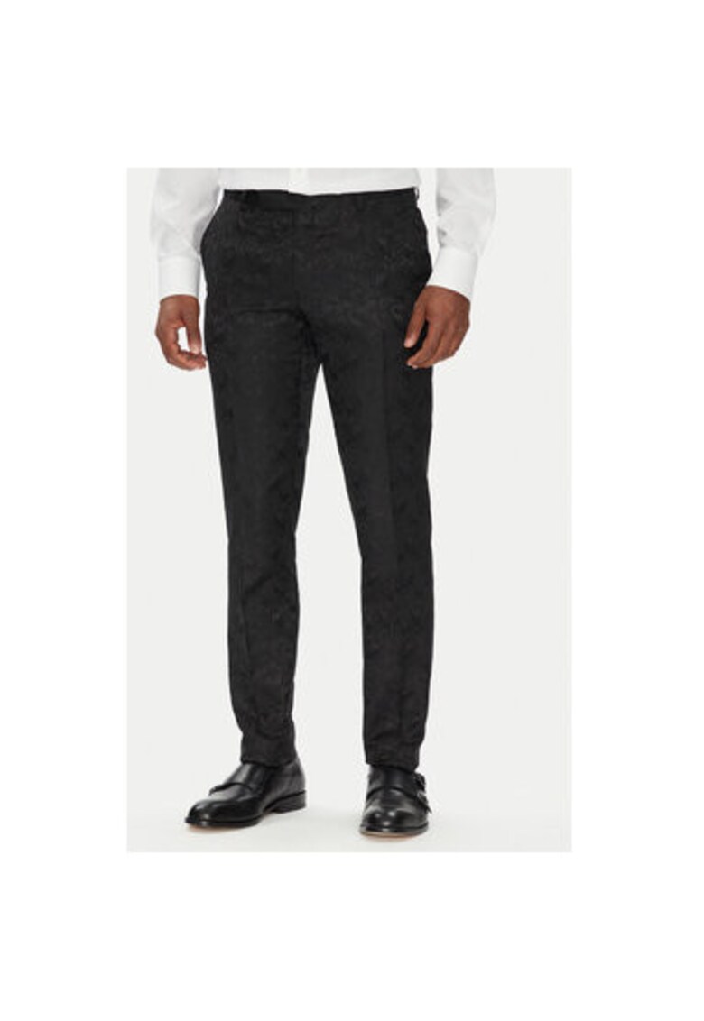 Pantaloni barbati 255002 553038 - Poliester/Viscoza - Negru - Negru