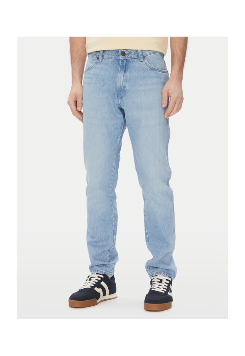 Pantaloni barbati 112362465 - Bumbac - Albastru - Albastru