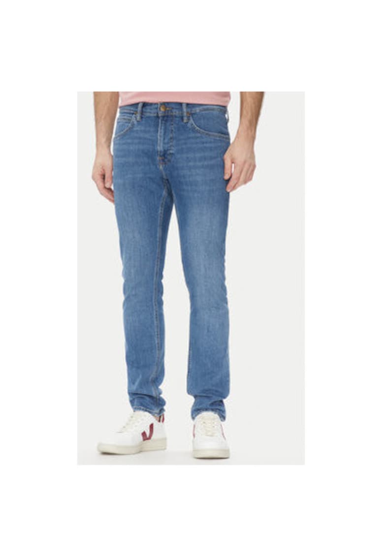 Pantaloni barbati 112363975 - Bumbac - Albastru - Albastru