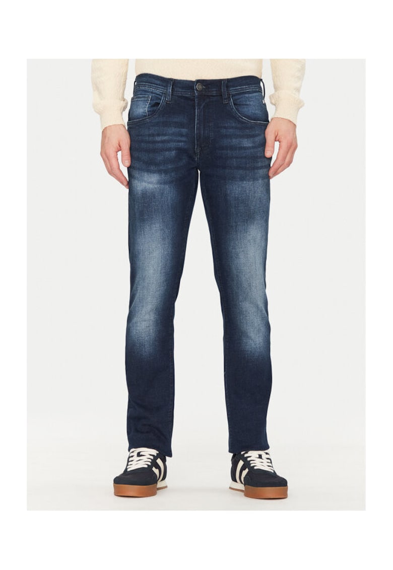 Pantaloni barbati 20712391 - Bumbac - Bleumarin - Bleumarin
