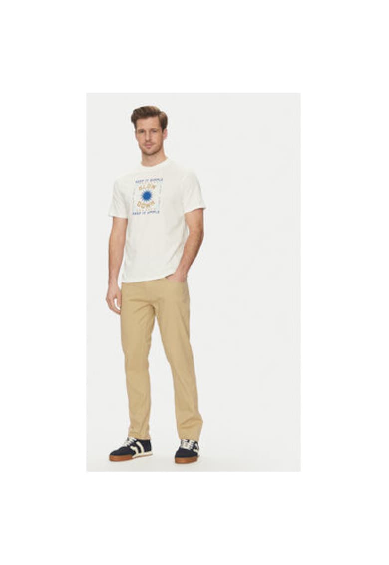 Pantaloni barbati 20717888 - Bumbac - Bej - Bej