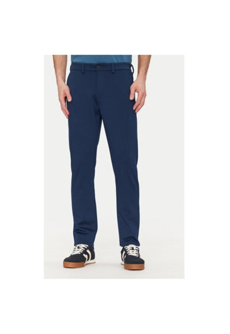 Pantaloni barbati 20717828 - Poliester/Viscoza - Albastru - Albastru
