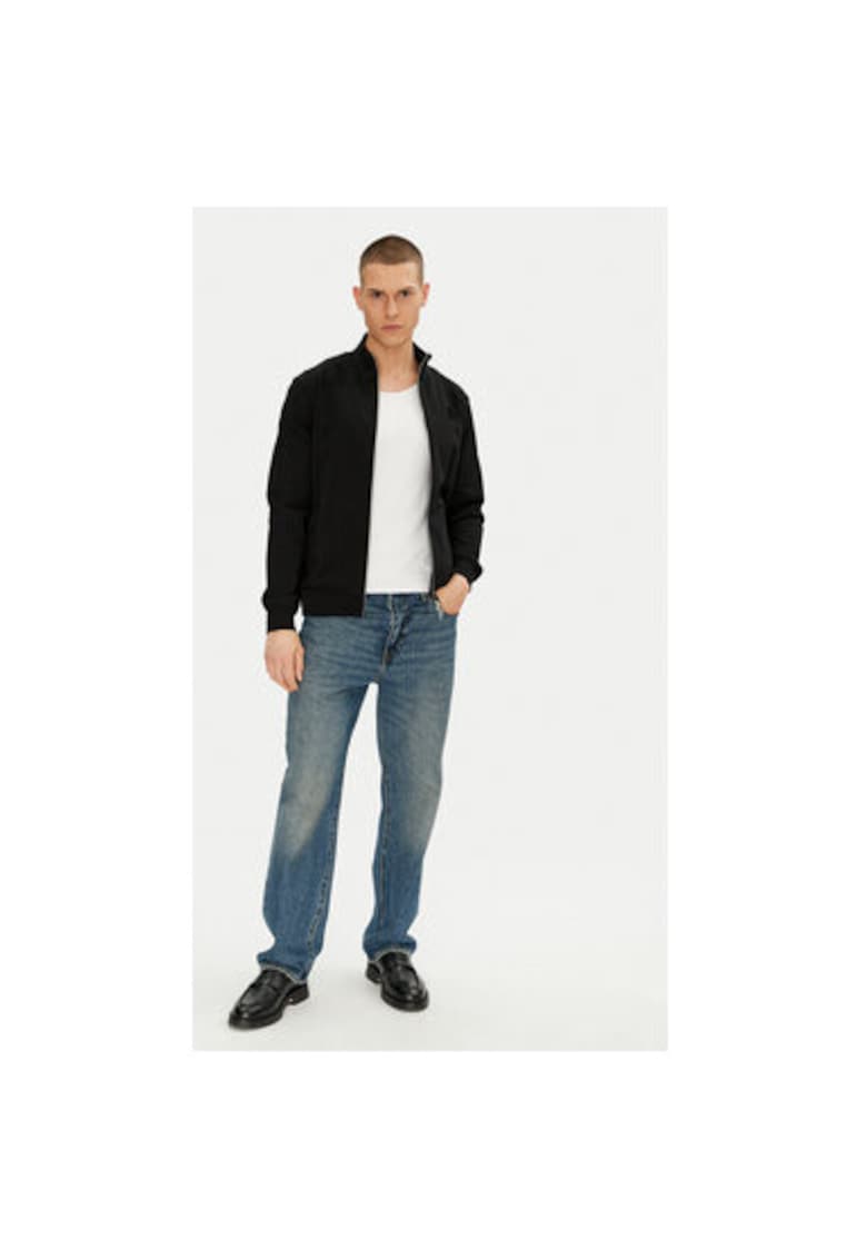 Bluza barbati 705750 500900 - Bumbac organic - 3XL INTL - Negru