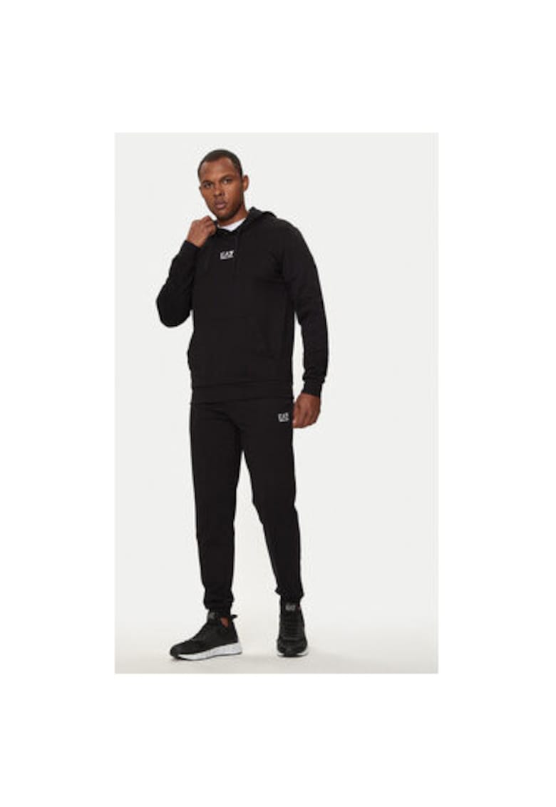 Hanorc barbati  Emporio Armani - 8NPM32 PJVRZ - Bumbac - Negru