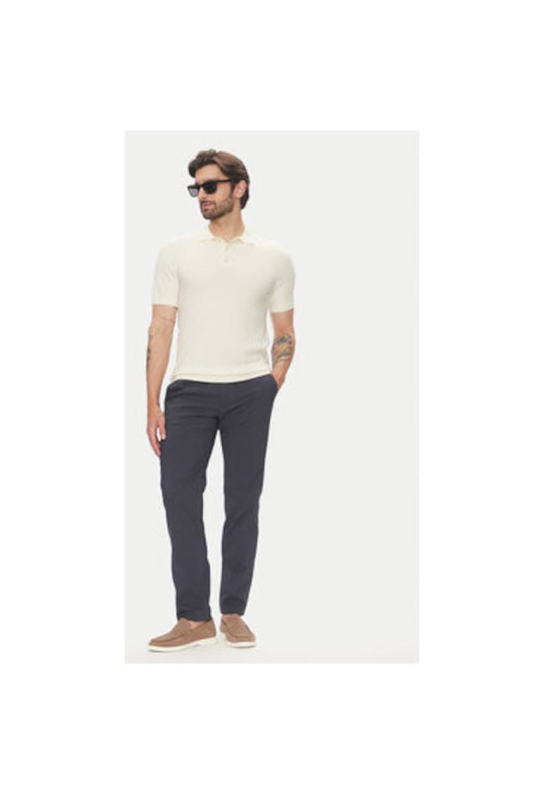 Pantaloni chino barbati  C3 33730.1058 - Bumbac/Poliester - Bleumarin
