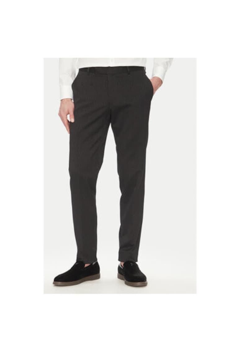 Pantaloni chino barbati 255002 552042 - Poliester/Bumbac - Negru Pantaloni chino barbati 255002 552042 - Poliester/Bumbac - Negru