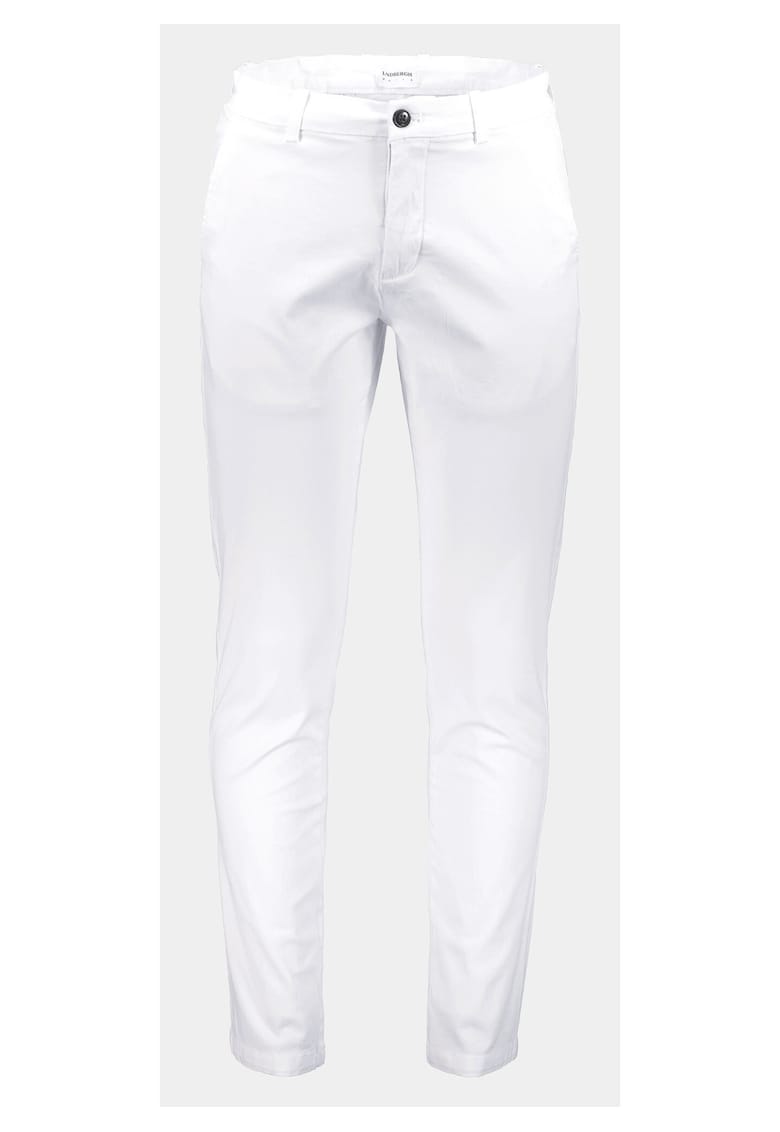 Pantaloni chino barbati  30-005044 - Bumbac - Alb