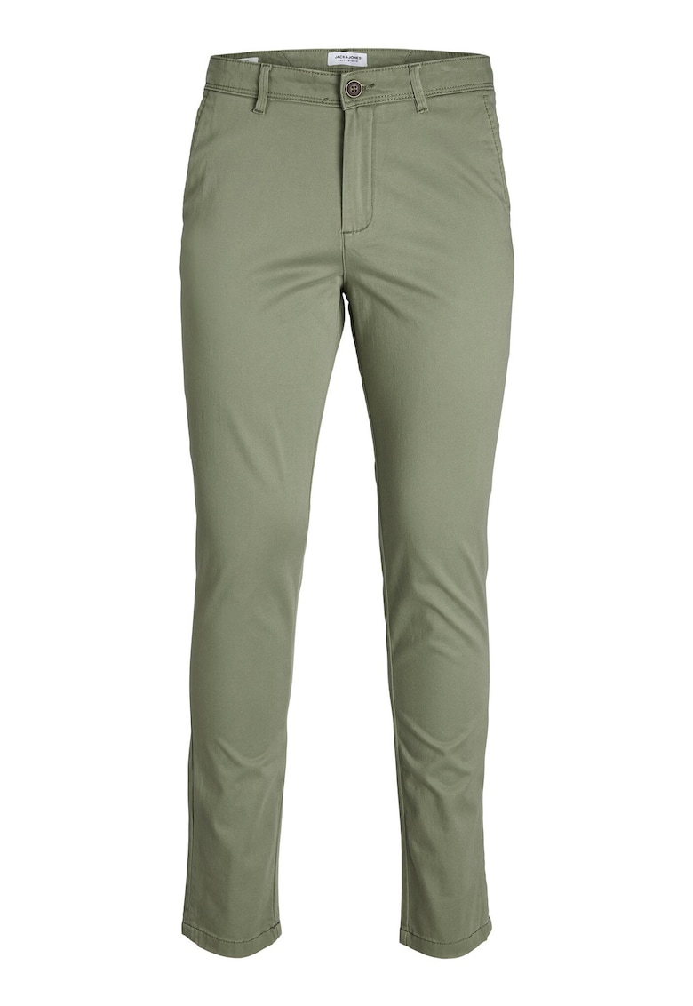 Pantaloni chino barbati Jack Jones - 12150148 - Bumbac - W36-L34 US - Verde