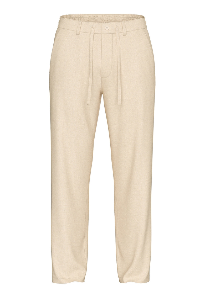 Pantaloni chino barbati 16096687 - Bumbac organic/In - Bej - Bej