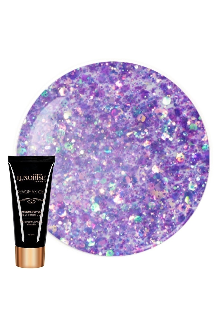 Polygel REVOMAX GEL Violet Storm - 15ml