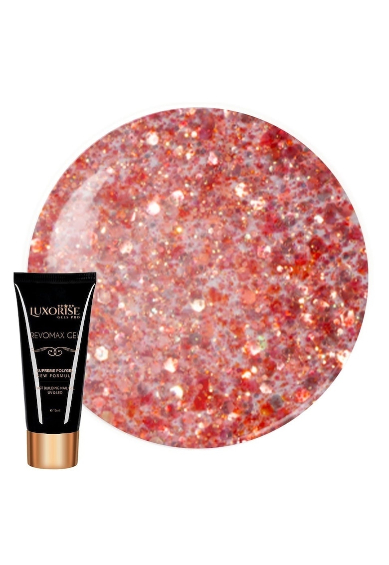 Polygel REVOMAX GEL  Fire Crystal - 15ml