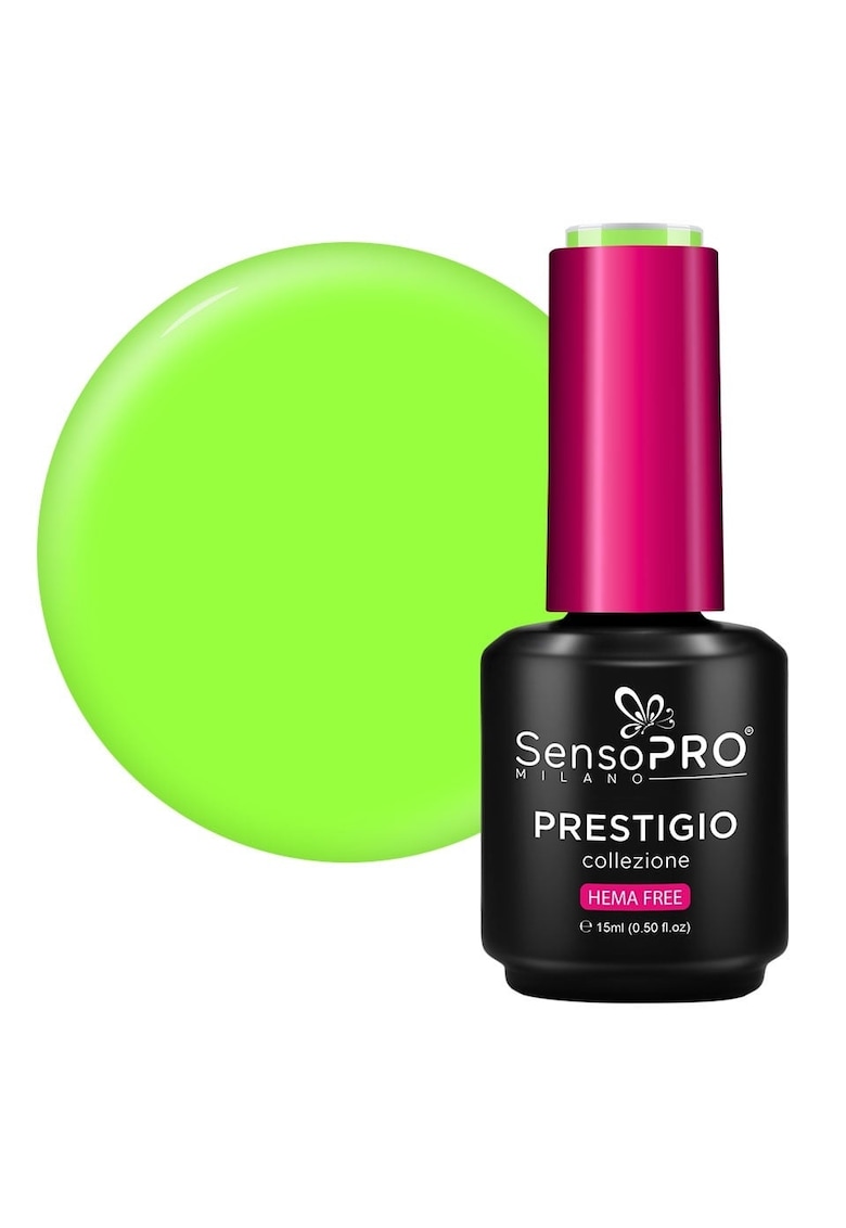 Oja Semipermanenta PRESTIGIO  - Neon Green 15ml