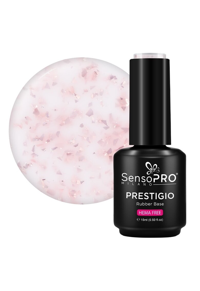 Rubber Base PRESTIGIO - Powder Intrigue 15ml