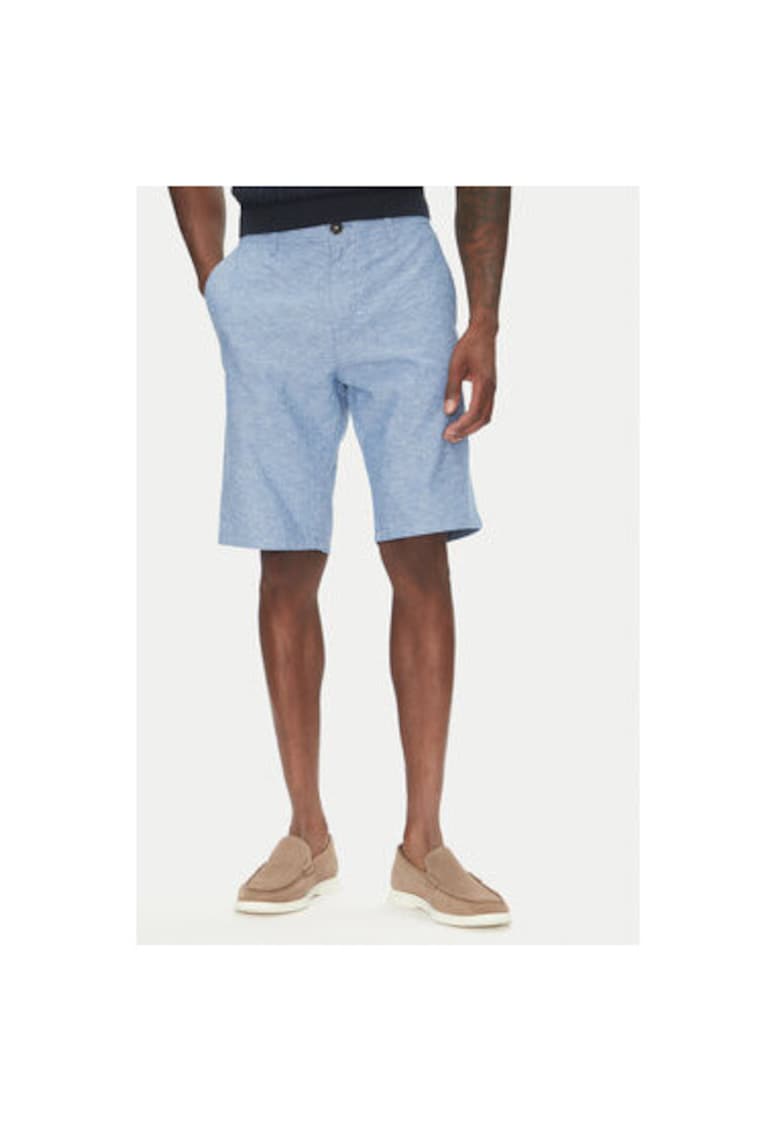 Pantaloni scurti barbati 1044712 - In/Bumbac - Albastru - Albastru
