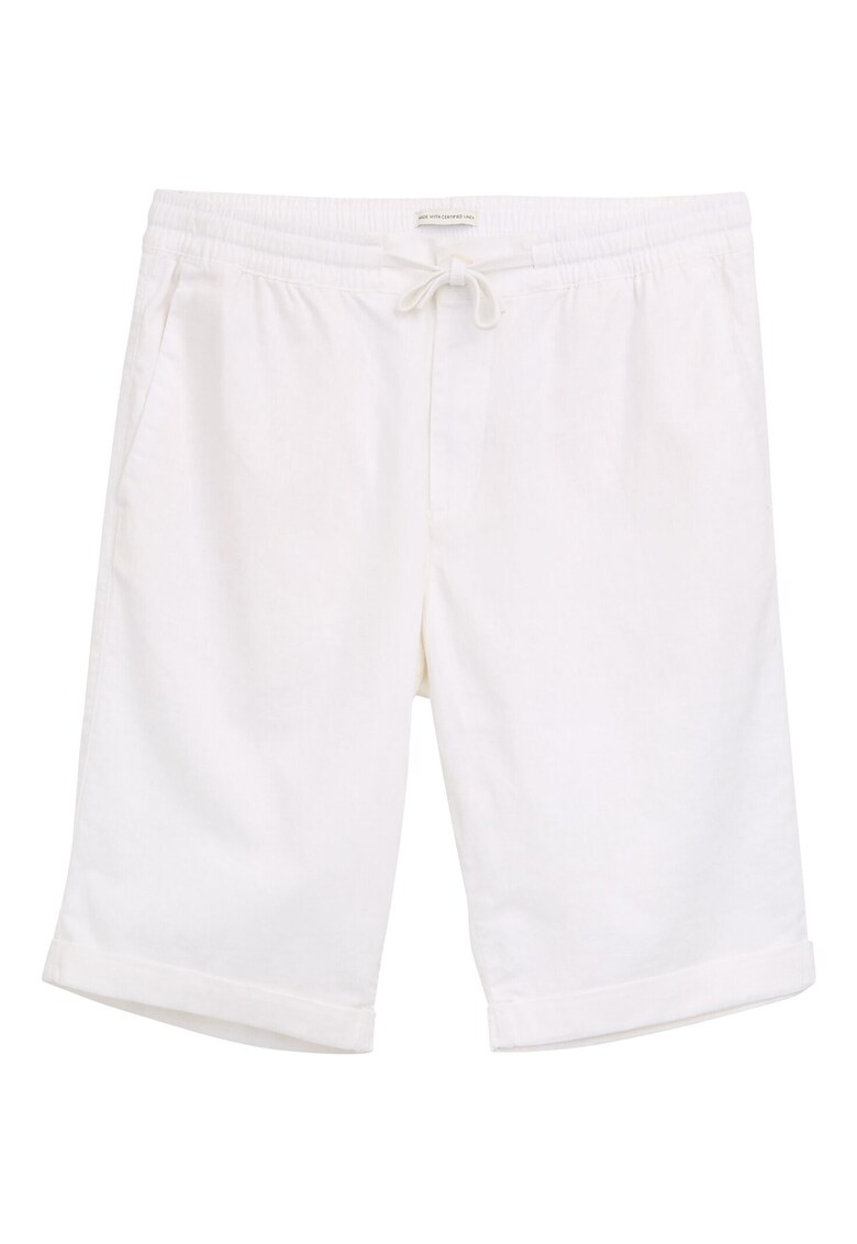 Pantaloni scurti barbati 1044715 - In/Bumbac - Alb - Alb