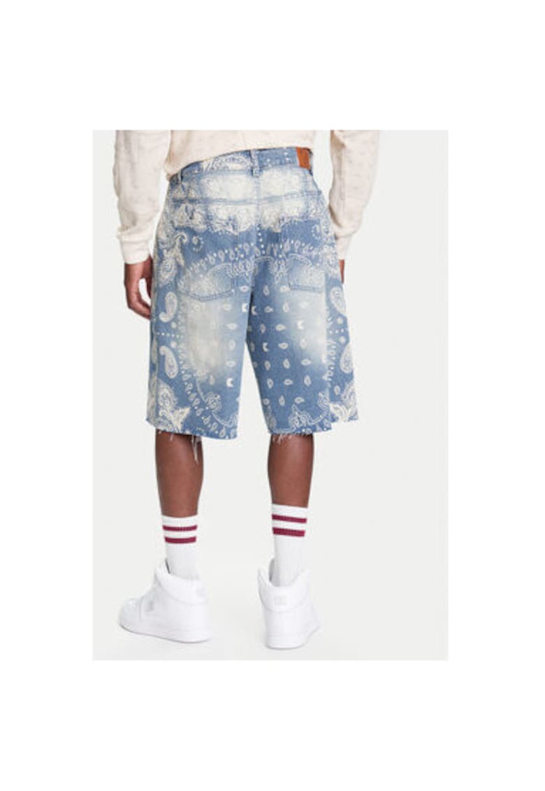 Pantaloni scurti din denim barbati PD00005502 - Bumbac - 32 US - Albastru Pantaloni scurti din denim barbati PD00005502 - Bumbac - 32 US - Albastru