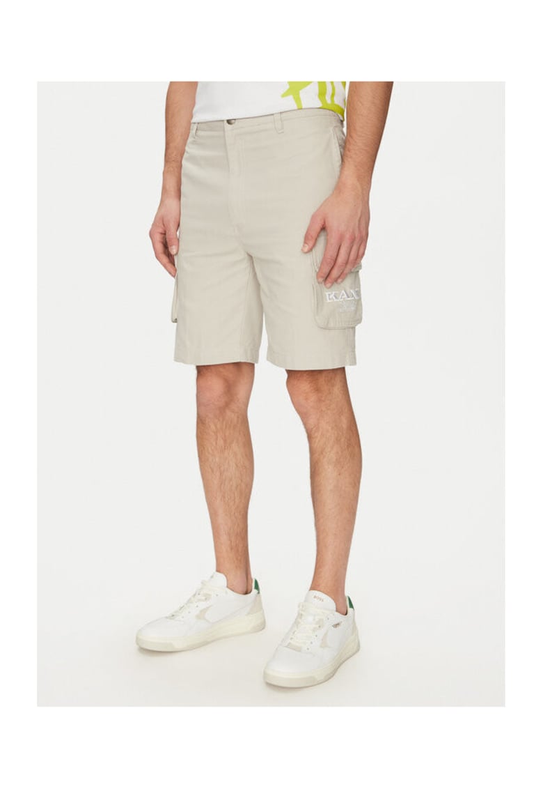 Pantaloni scurti barbati 60100045 - Bumbac - Alb - Alb