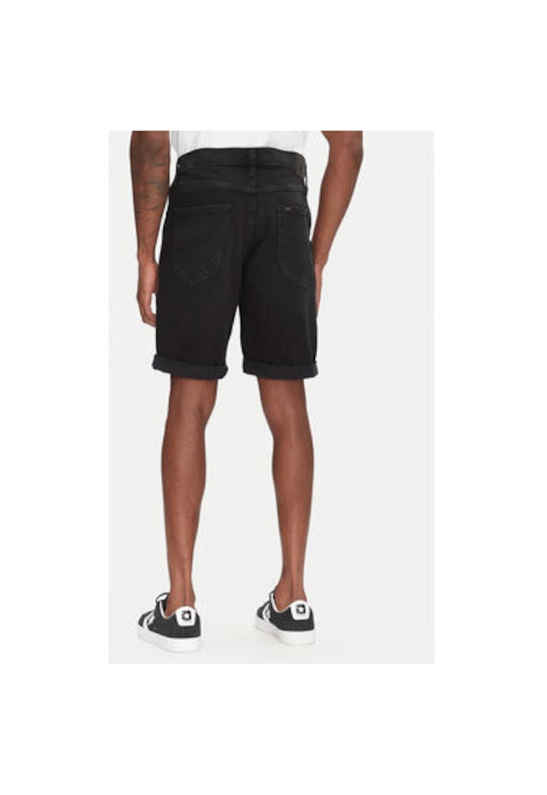 Pantaloni scurti din denim barbati  112363930 - Bumbac - Negru