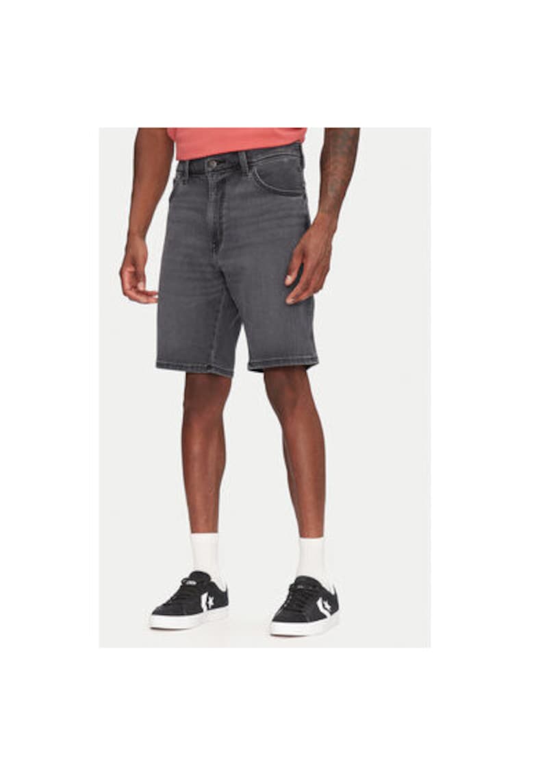 Pantaloni scurti din denim barbati  112364833 - Bumbac/Poliester - Gri